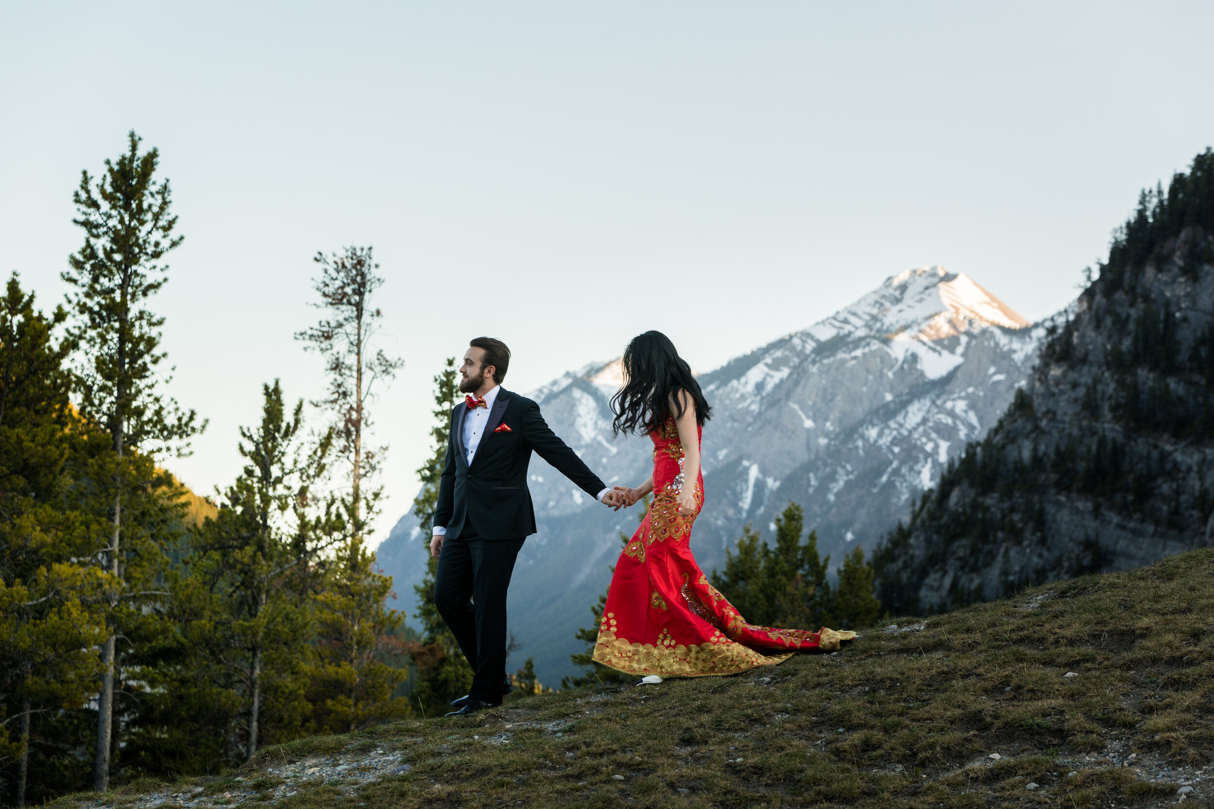 V & J's Mountain Elopement Session (Copy)