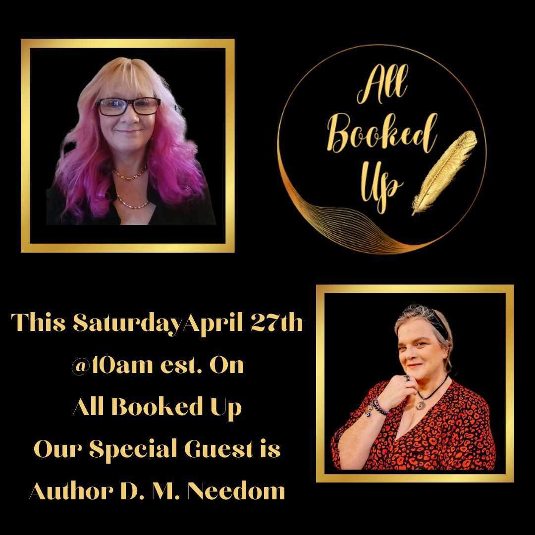 This week I'll be going live on the All Booked Up podcast. Tune in as we talk about the Better to Burn Out World and my author journey. #podcast #allbookedup