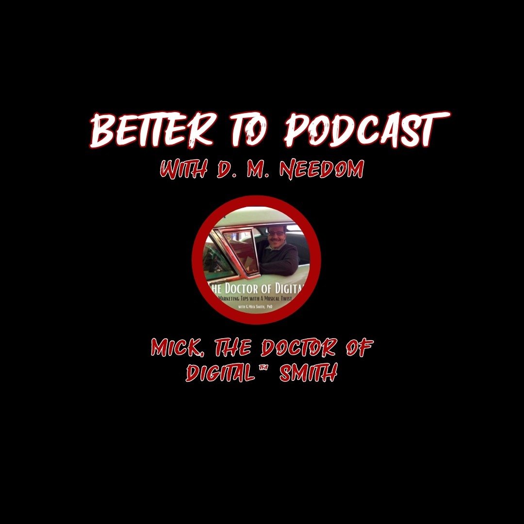 This week on the @better_to_podcast, Mick the Doctor of Digital Smith. During the podcast, we talk about his new book Ian Hunter: every album, every song. We dive deep into Ian Hunter and I can't wait for you guys to hear this podcast. Interested in 