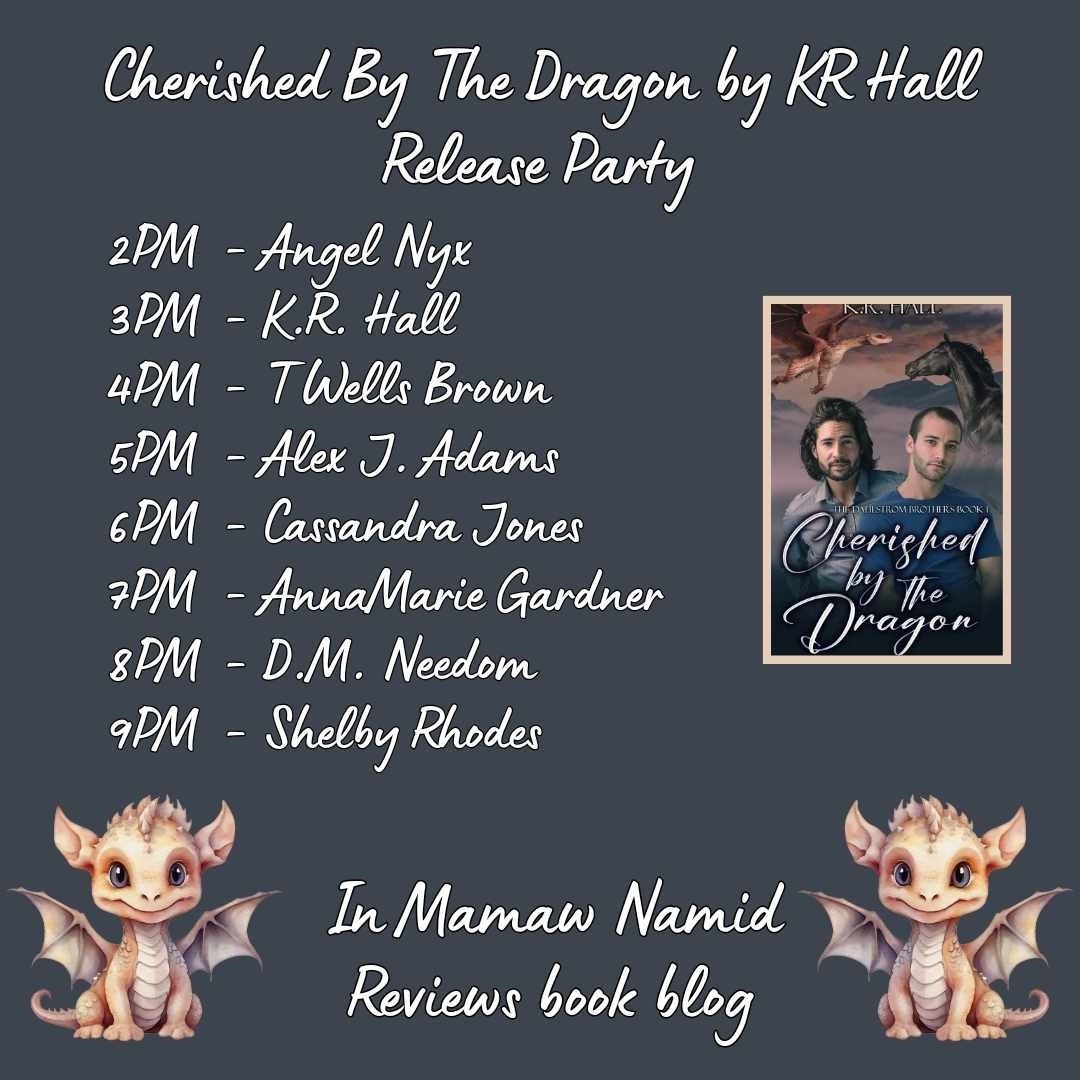 Tomorrow on Facebook in Mamaw Namid Book Blog. Come join me as I help @krhall_author celebrate her latest release. #bookparty #newrelease