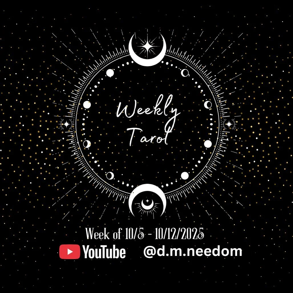 The weekly is up on YouTube. Check it out. Link in the bio.#weeklytarot