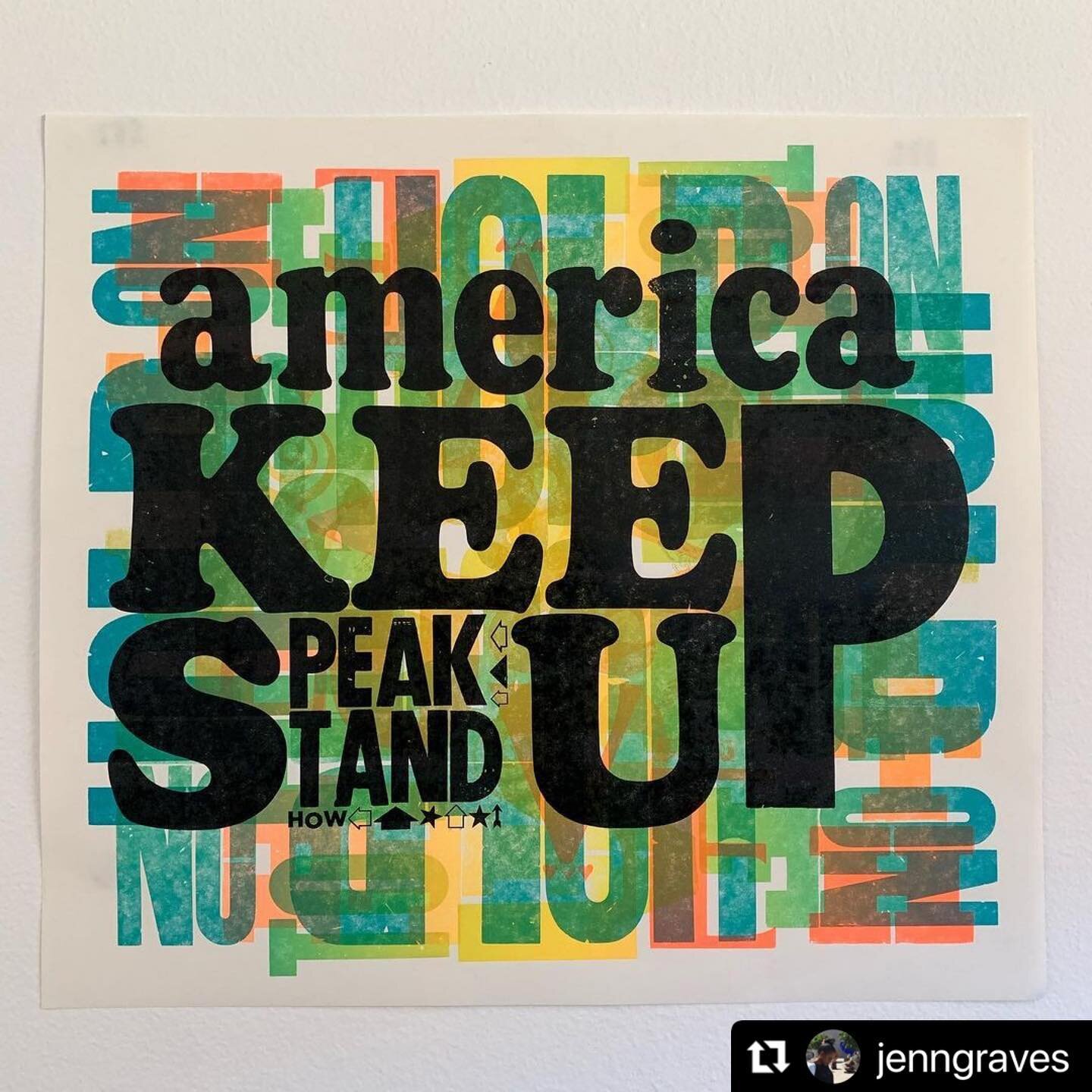 Sharing more inspiring work by artist @jenngraves for the @myhopeourhope project!

・・・
Sunday Structure no. 19
MY HOPE OUR HOPE BOOK (swipe for video)
-
America Hold on to HOPE
America LOVE each other
America Hold on to HOPE, FAITH, and LOVE
America 