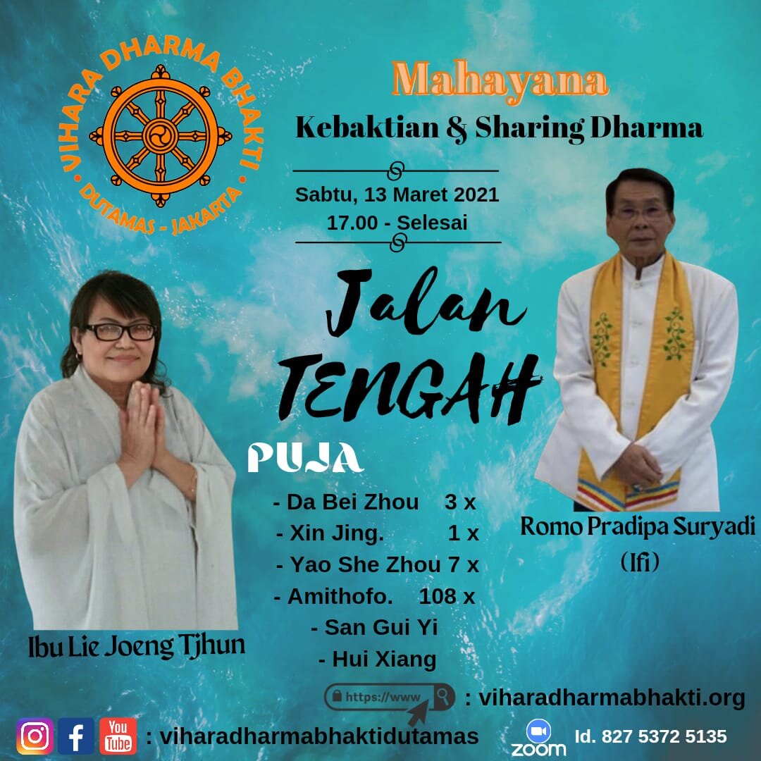 Mahayana Kebaktian & Sharing Dharma