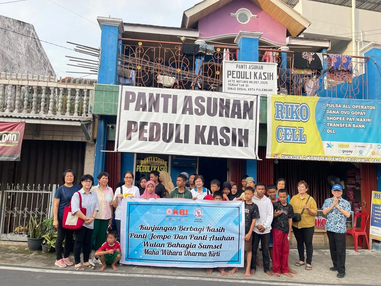 WB SUMSEL KUJUNGAN KASIH KE 3 PANTI ASUHAN SELASA.TGL 25/11/2025