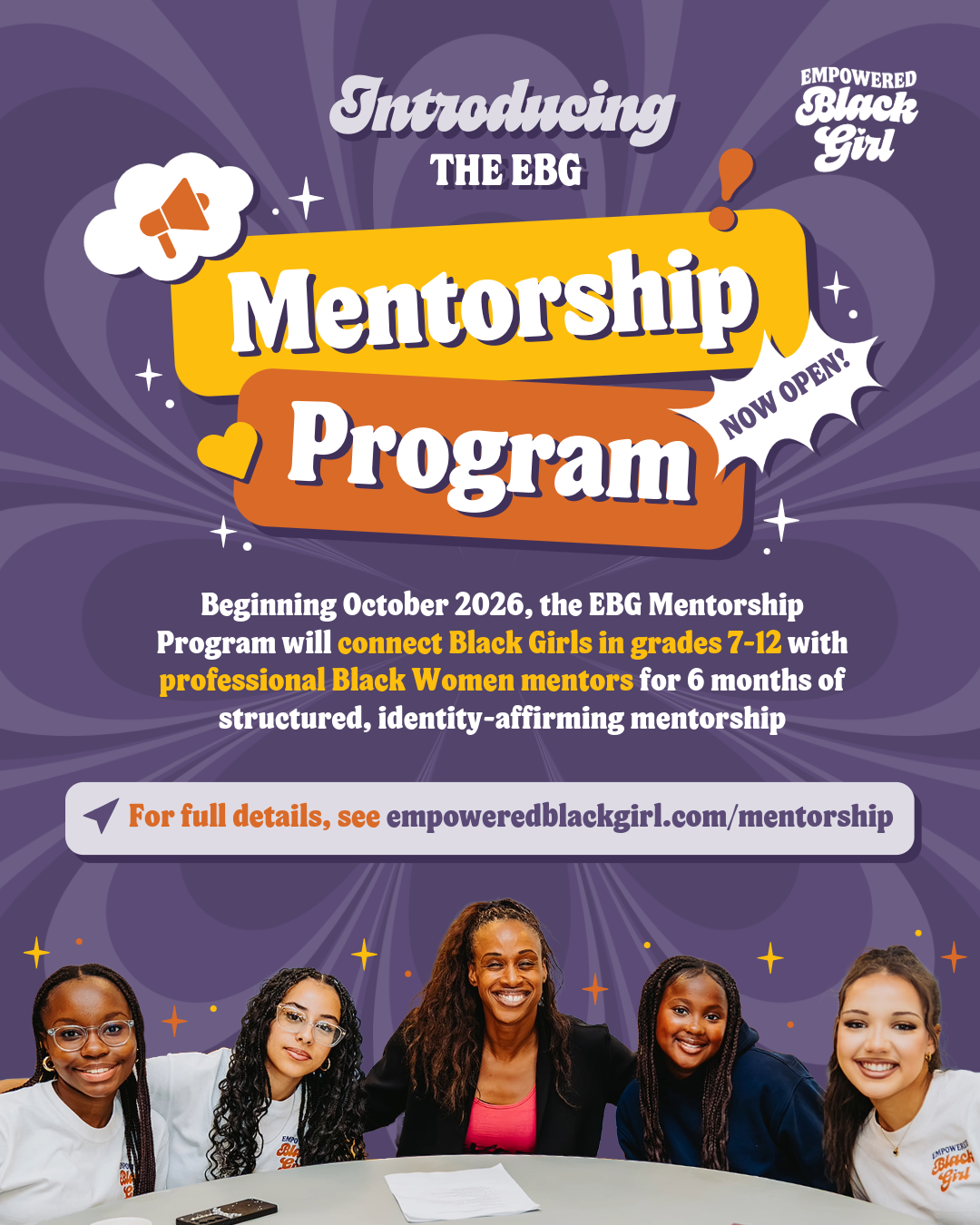 Empowered Black Girl 2026 Mentorship Program