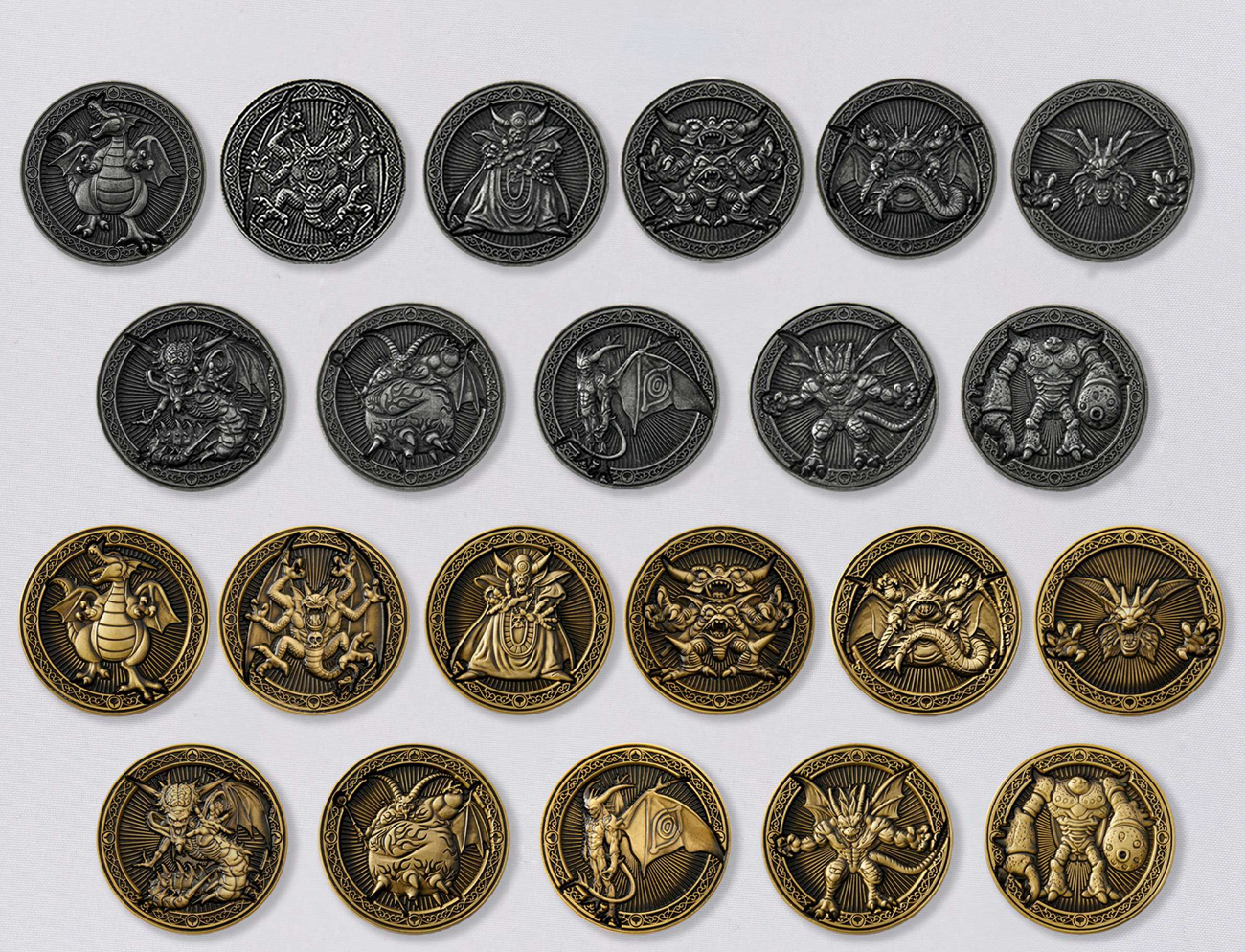 Dragon Quest Legendary Demon Lord Collectible Coin