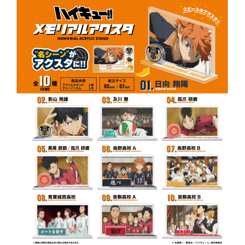 Haikyu!! Memorial Acrylic Stand
