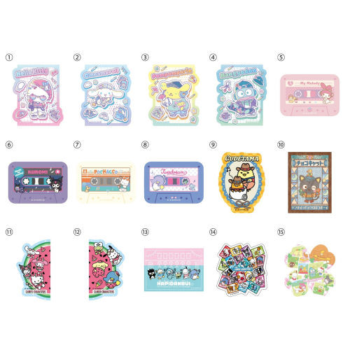 Sanrio Characters Sticker Cookies 4