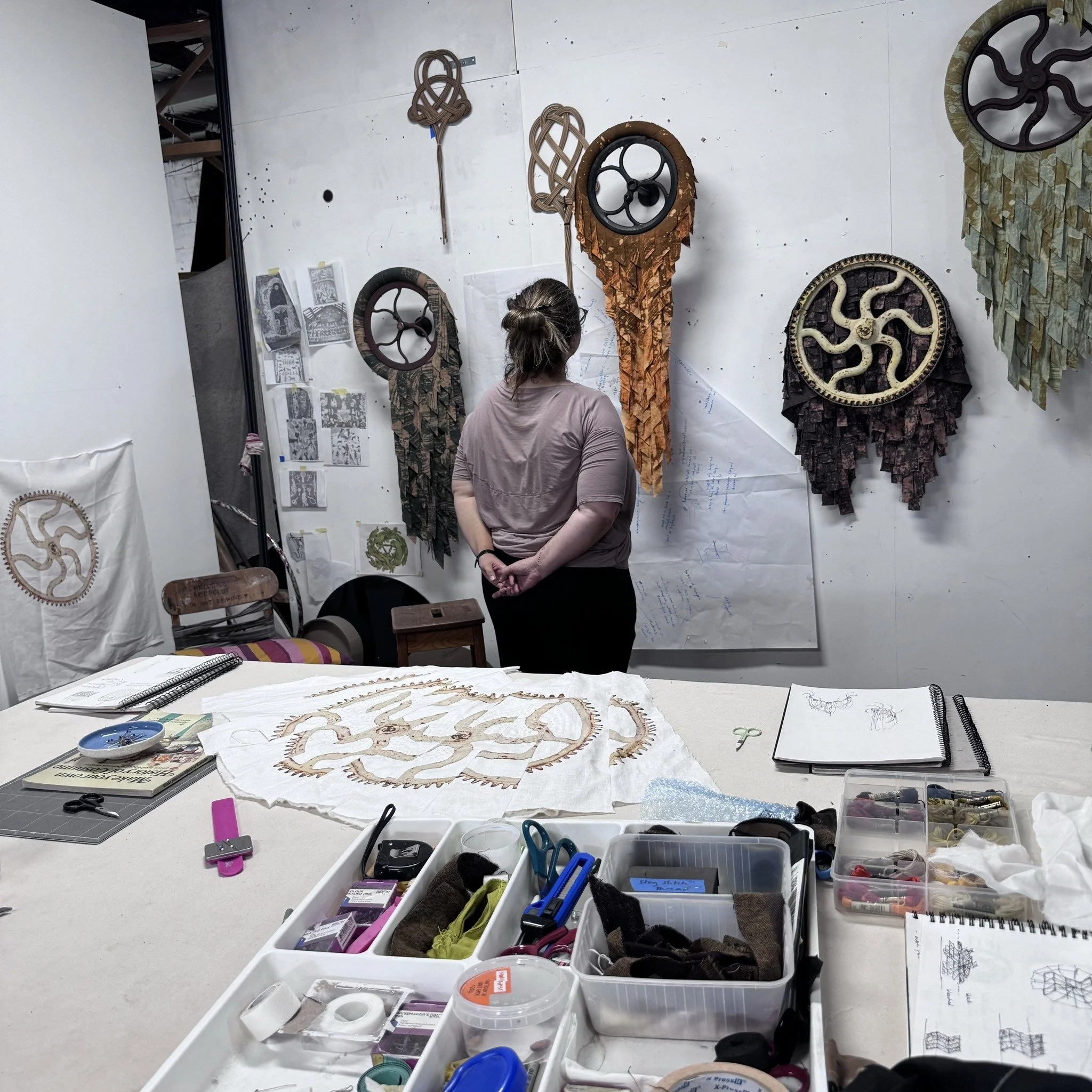 Thank you to everyone at Switchboard Studios who welcomed us into their creative spaces this week! POP Director Eleanor Scicchitano and ACE Artistic Director Danni Zuvela were delighted to see all the wonderful work happening in the studios.

[Image 