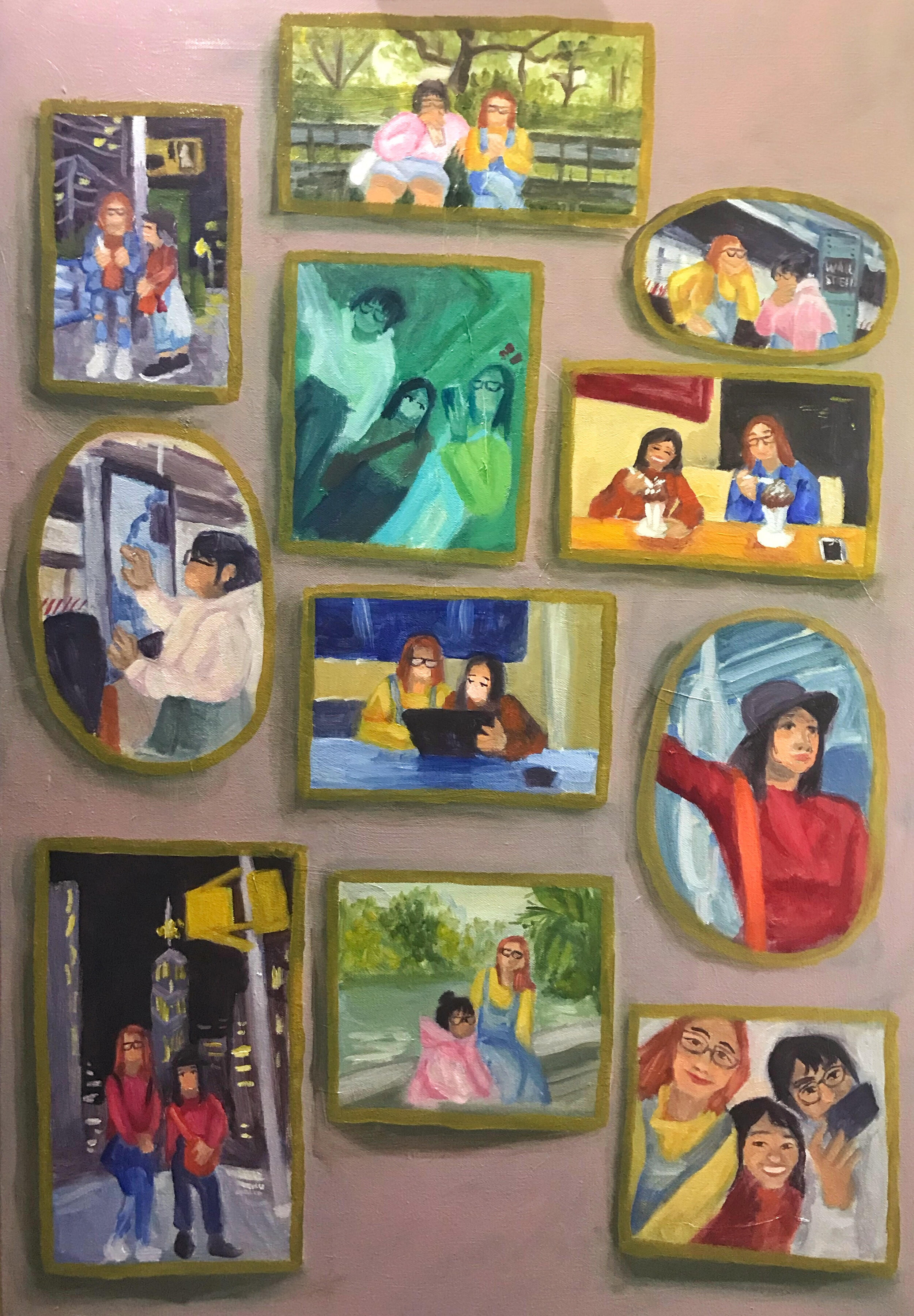 Friends of NYC (Oil)