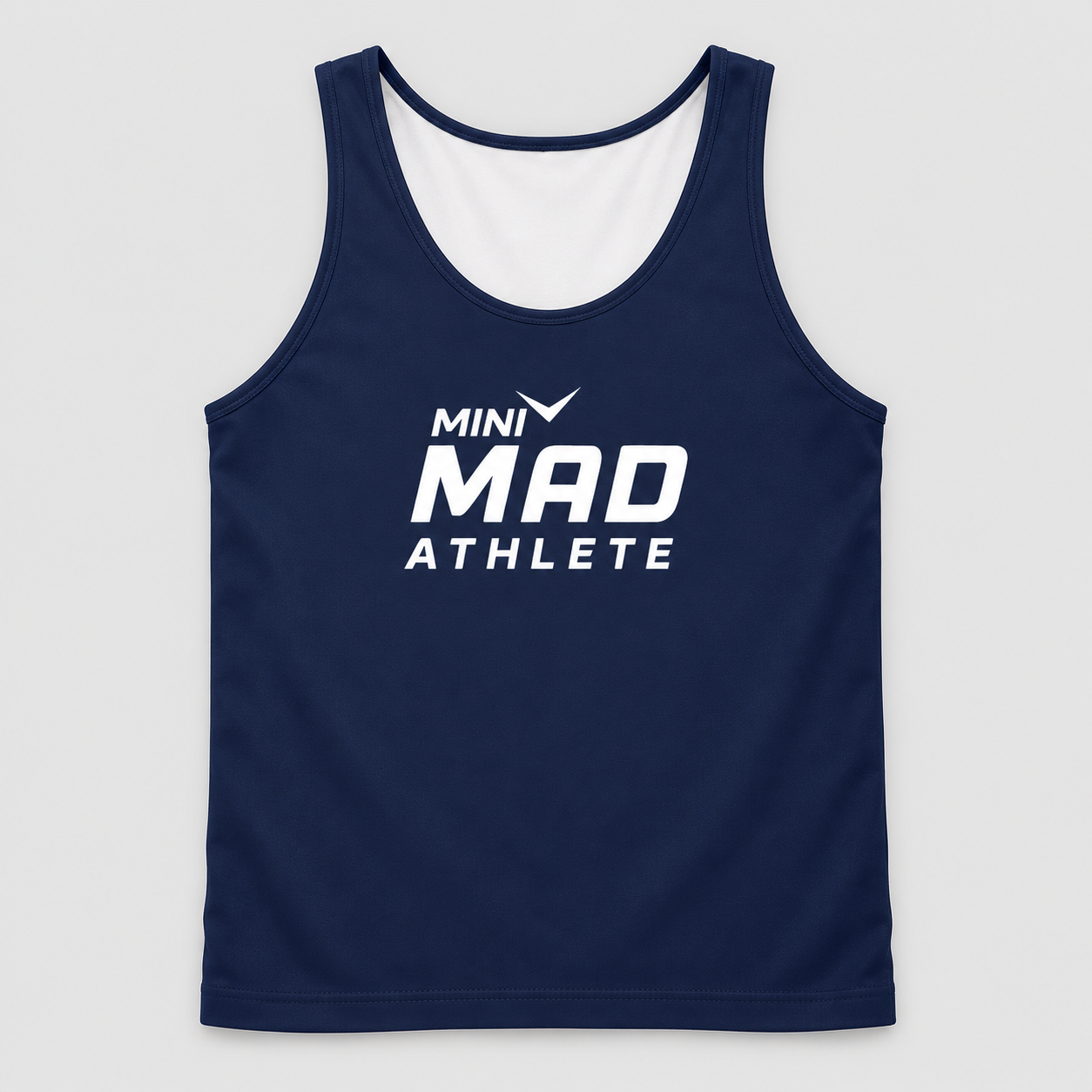 Navy Mini MAD singlet front.png