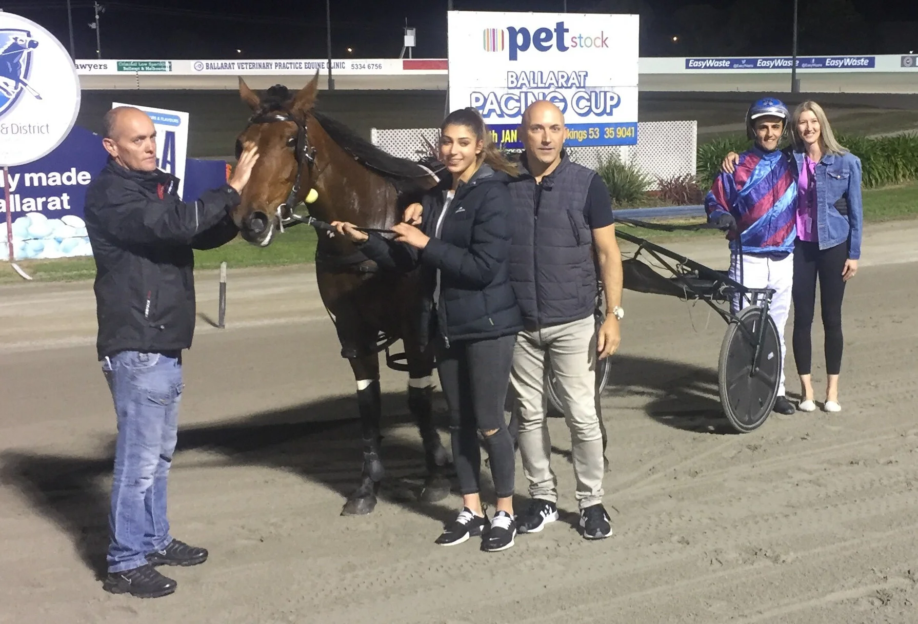Emotional moment for Tubbs family as Shady Secret salutes in Ballarat