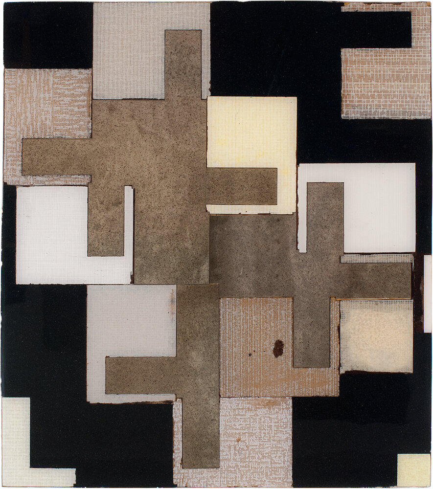 Second Courtyard , 2011 , mixed media, polyester casting resin , 96 x 85 cm.