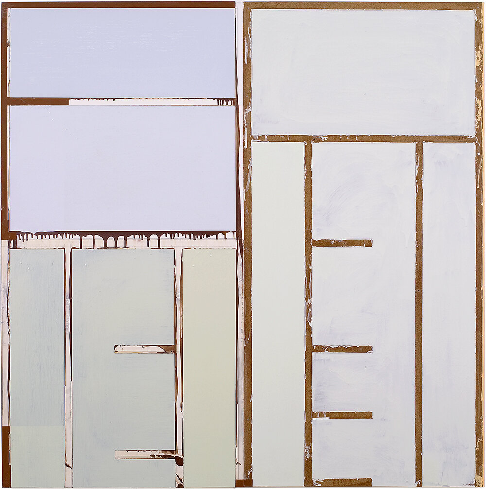 Astrid Reinforced , 2001 , mixed media , 120 x 120 cm.