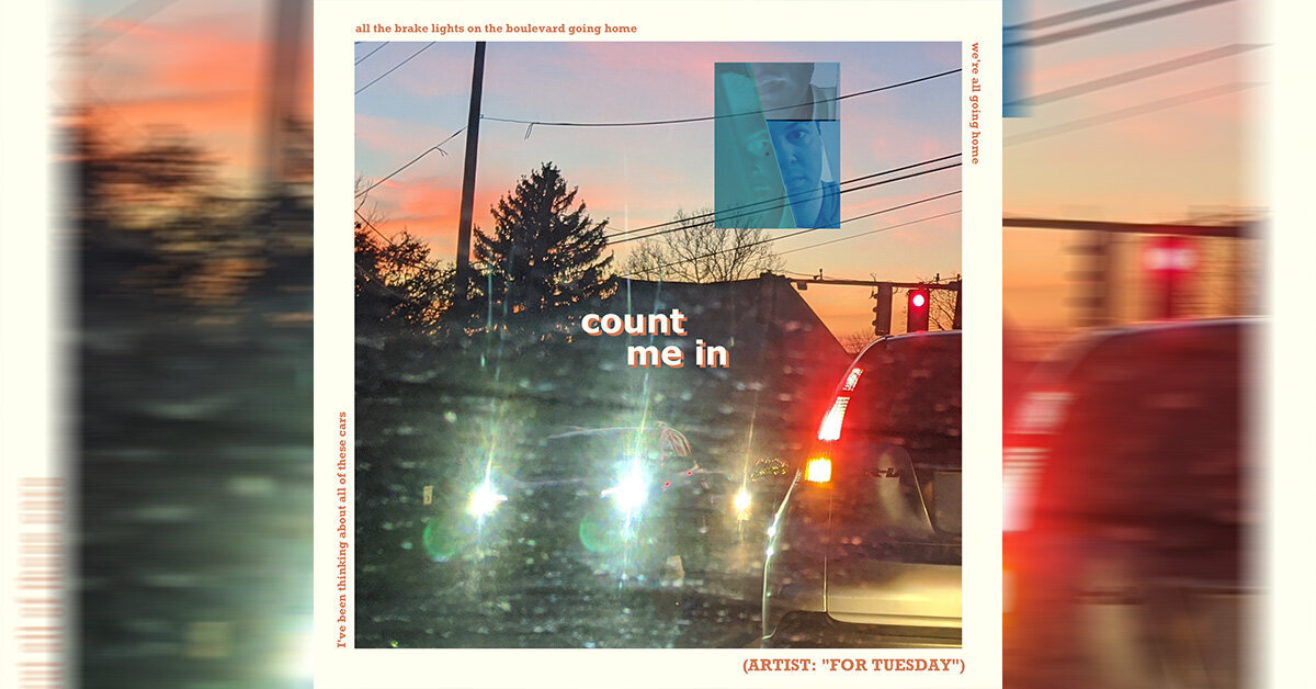 'COUNT ME IN' EVERY DAY OF THE WEEK ESPECIALLY IF ITS THE NEW SINGLE FROM FOR TUESDAYS