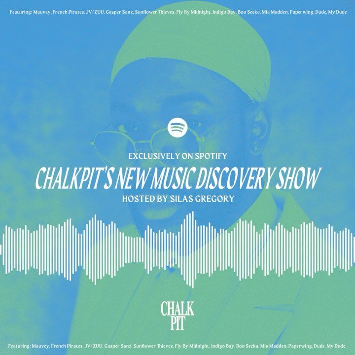 Yesss!! Its ya boy @silasgregory founder of Chalkpit Records back with another episode of the New Music Discovery Show right here on Spotify. Its Episode 3 and I am here to serve you yet another sonic concoction of the finest new music from across th