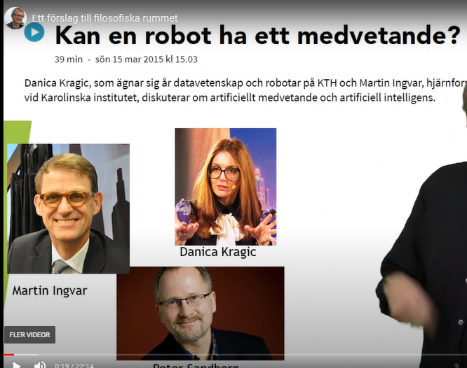 Kan en robot ha ett medvetande ?