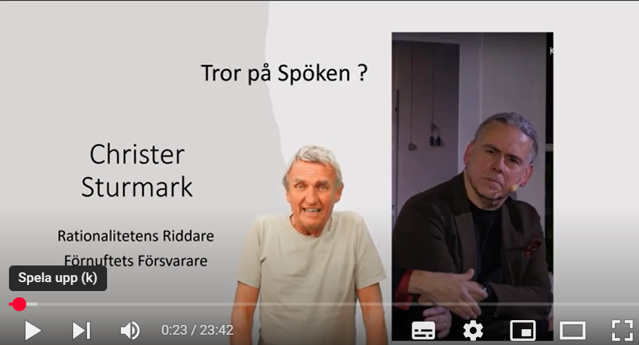 Sprider  Sturmark Spöktro ?