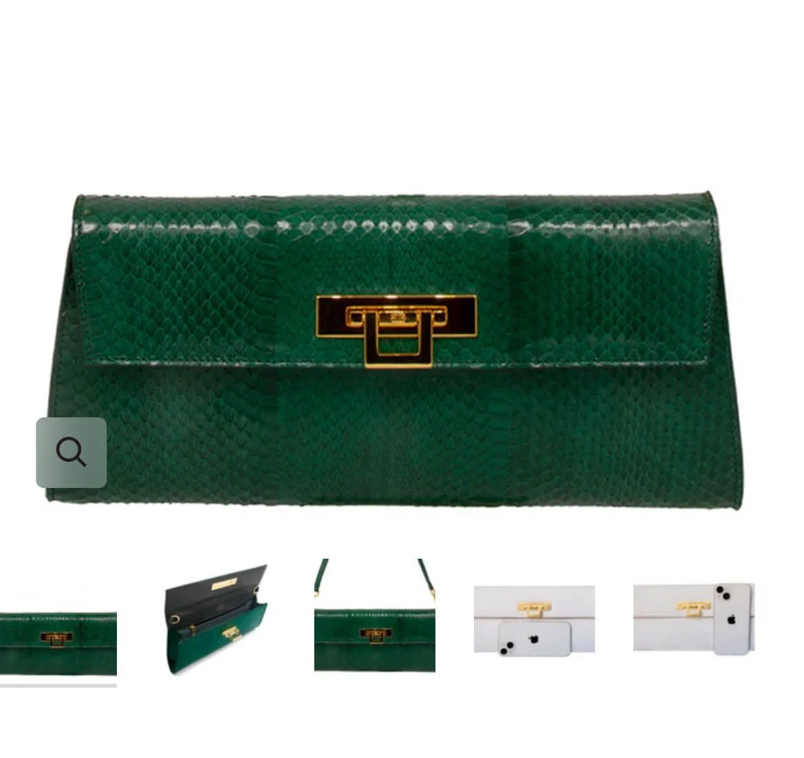 £1250 | Lalage Beaumont python bag