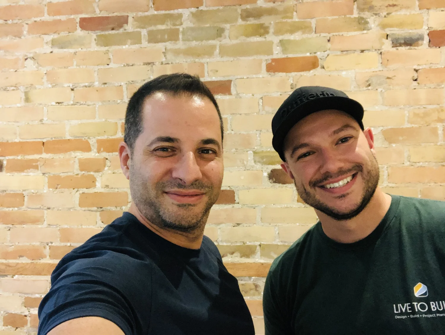 Milton Fonseca of Live to Build, a Toronto high-end renovation and light commercial builder and Bryan Kaplan coaching client