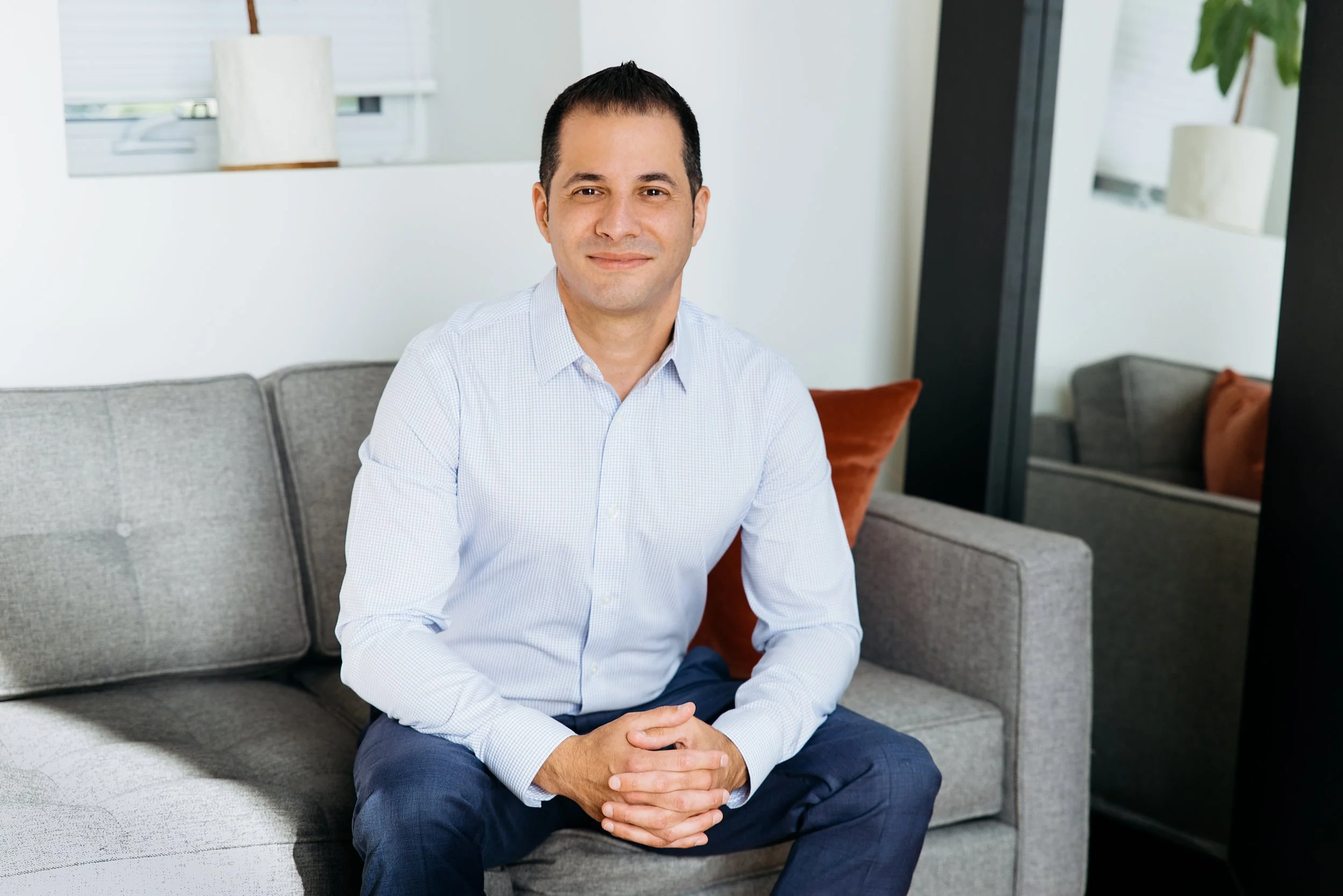 Bryan Kaplan, construction business coach, during a strategy session