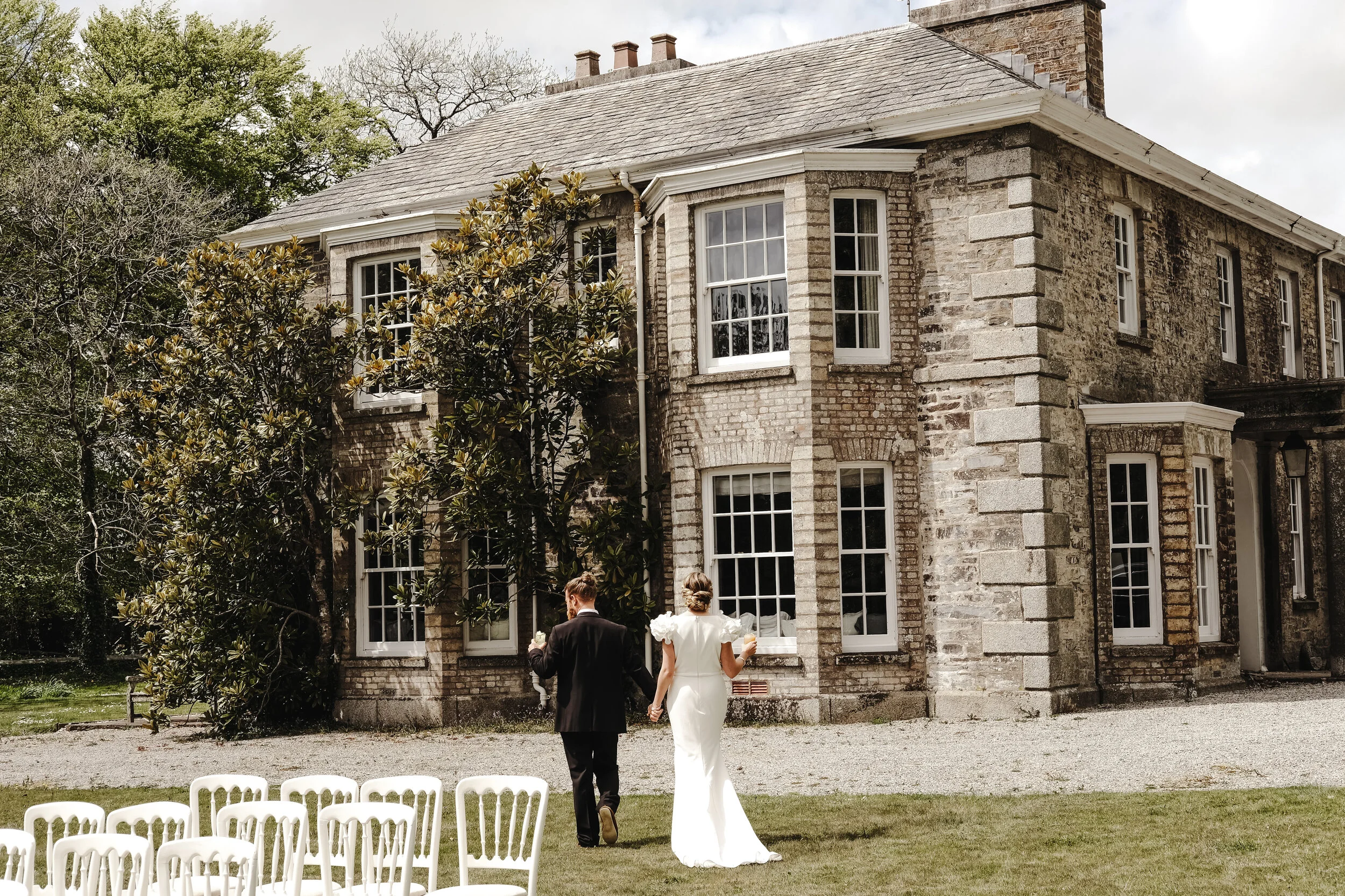 Small wedding venue Cornwall: Boconnion Manor House