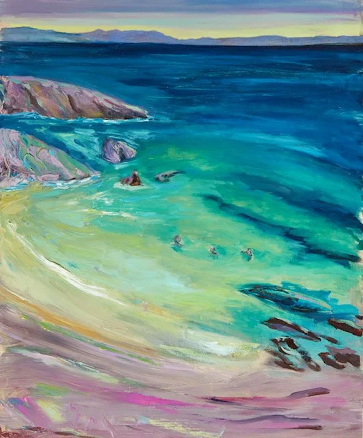 Art for sale at Boconnion by landscape artist Lucy de Roeper 