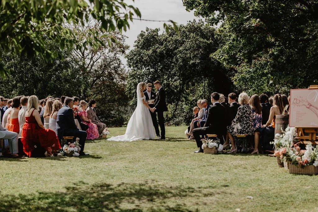 Boconnion real wedding inspiration: Callum &amp; Alice September 2025