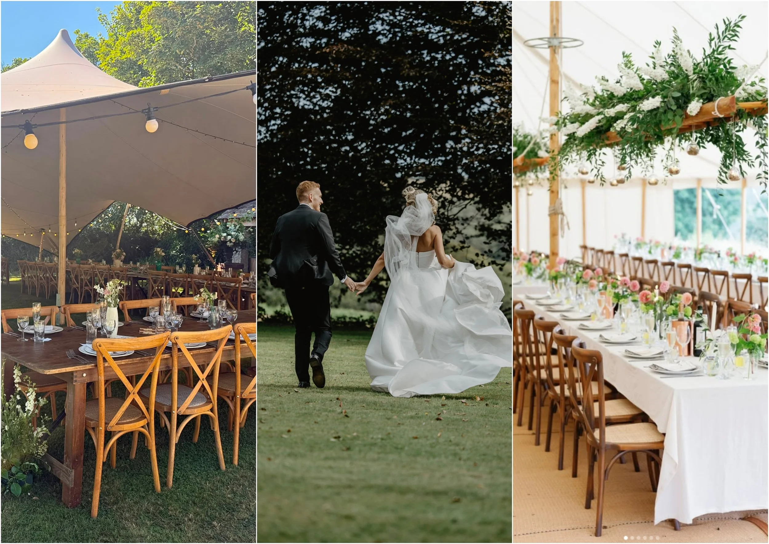 Real marquee weddings in Cornwall: Inspiration from our exclusive‑use countryside venue