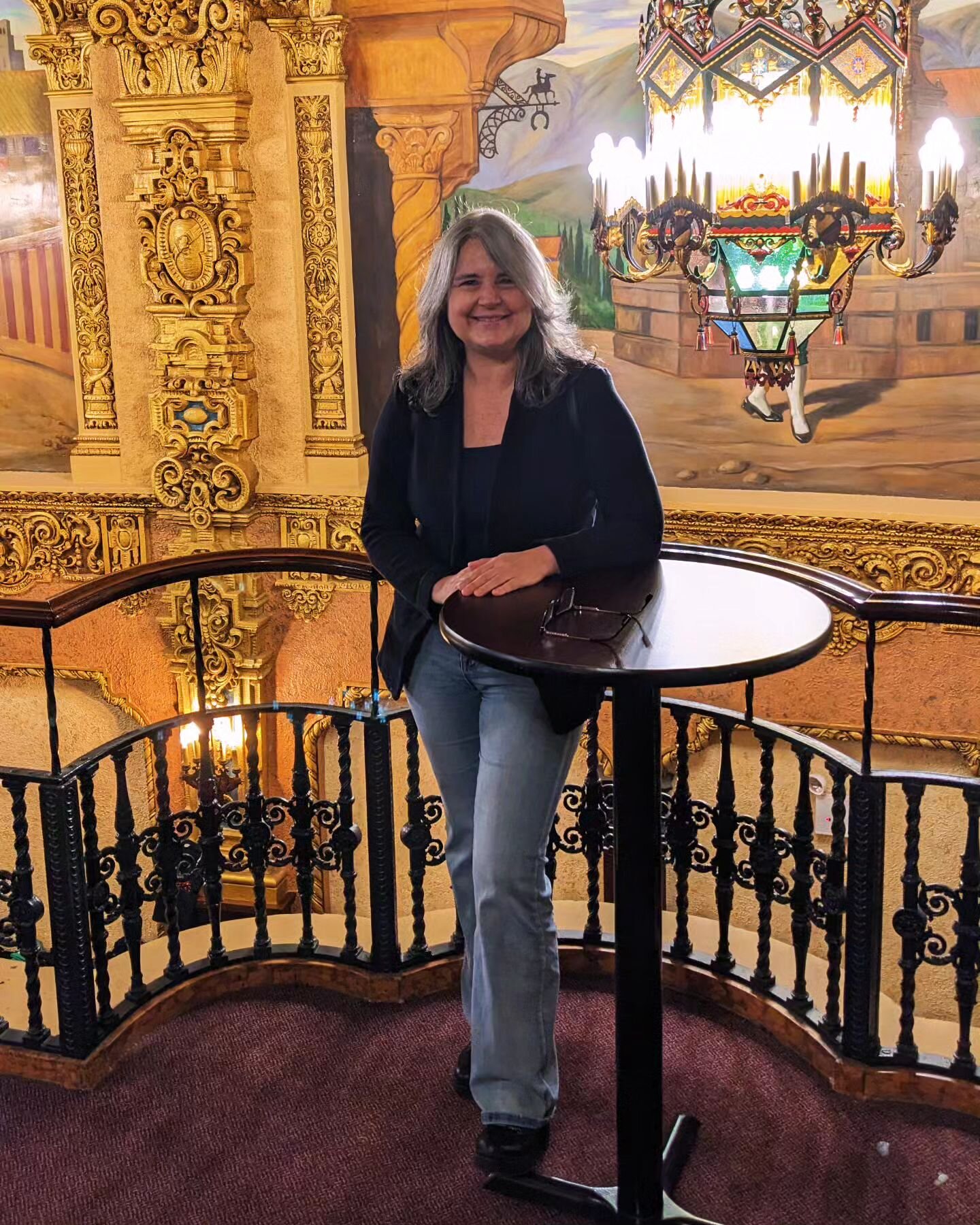 In the beautiful St. George Theatre to see KC &amp; the Sunshine Band and thinking about Don Bailino, who travels to Staten Island in my thriller Baby Carter to visit a mob boss's daughter. I should have had him see a show here. 😊
.
.
.
#babygrandtr