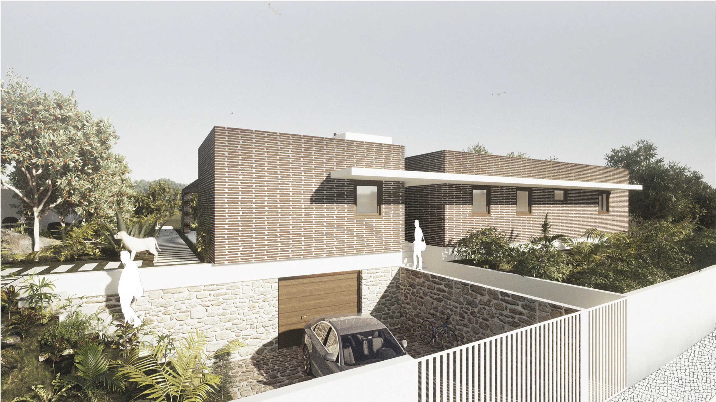 Alçado principal. Front elevation.