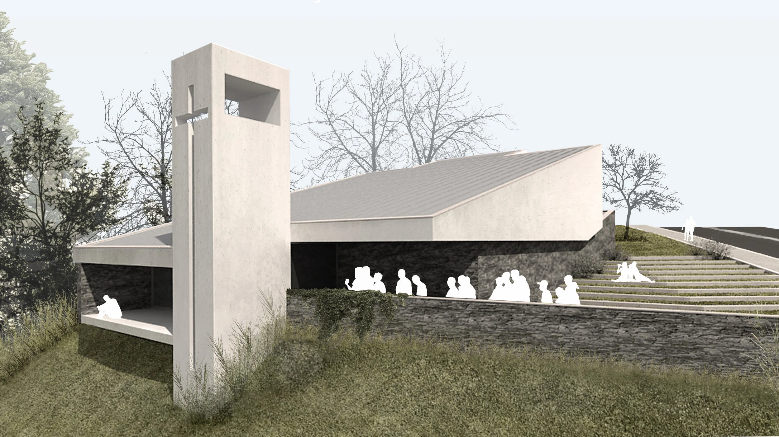 Vista do conjunto. Set overview.