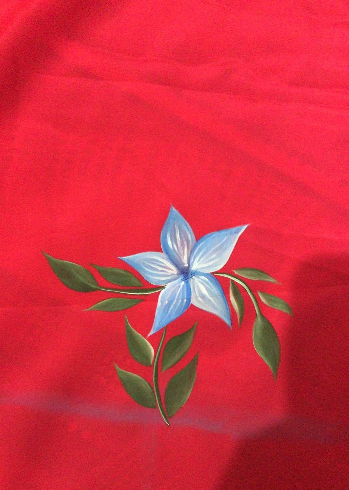 painting on silk suit  indian