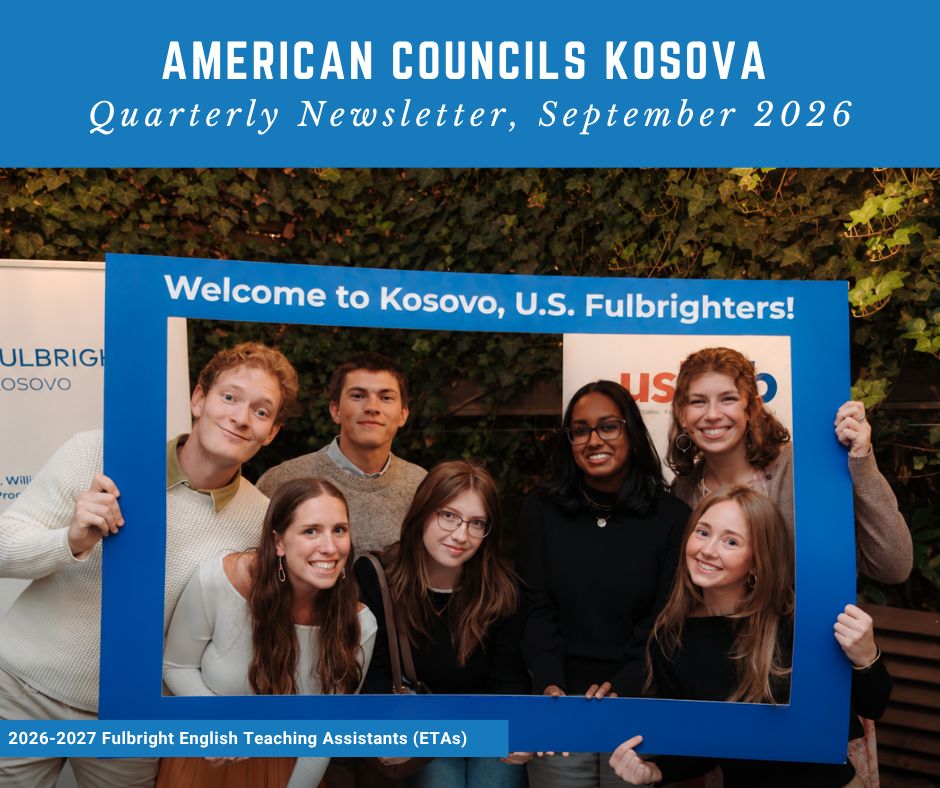 AC Kosova Quarterly Newsletter - September, 2026
