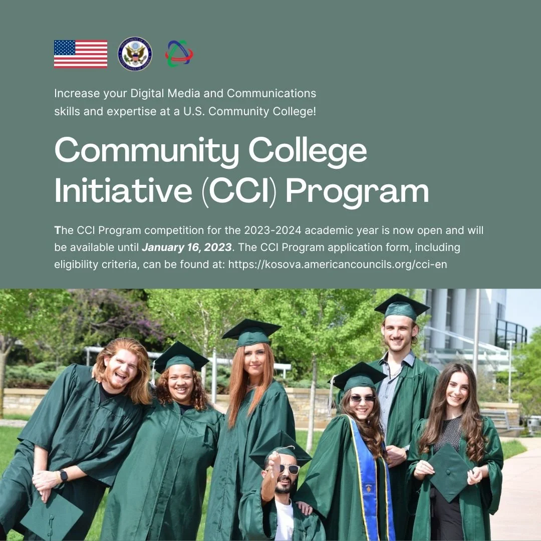 The Community College Initiative (CCI) Program is Accepting