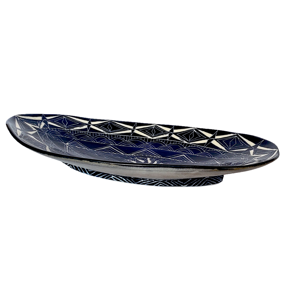 Spirit Eye Ellipse Serving Bowl Wall Hanging