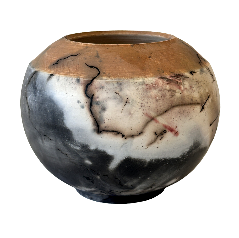 Demetria Chappo Smoke Fired Heat Lightening Orange Rim.png