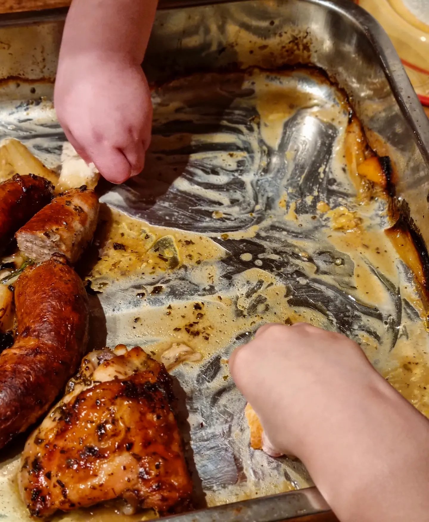 Nigella’s One Pan Sage and Onion Chicken and Sausage
