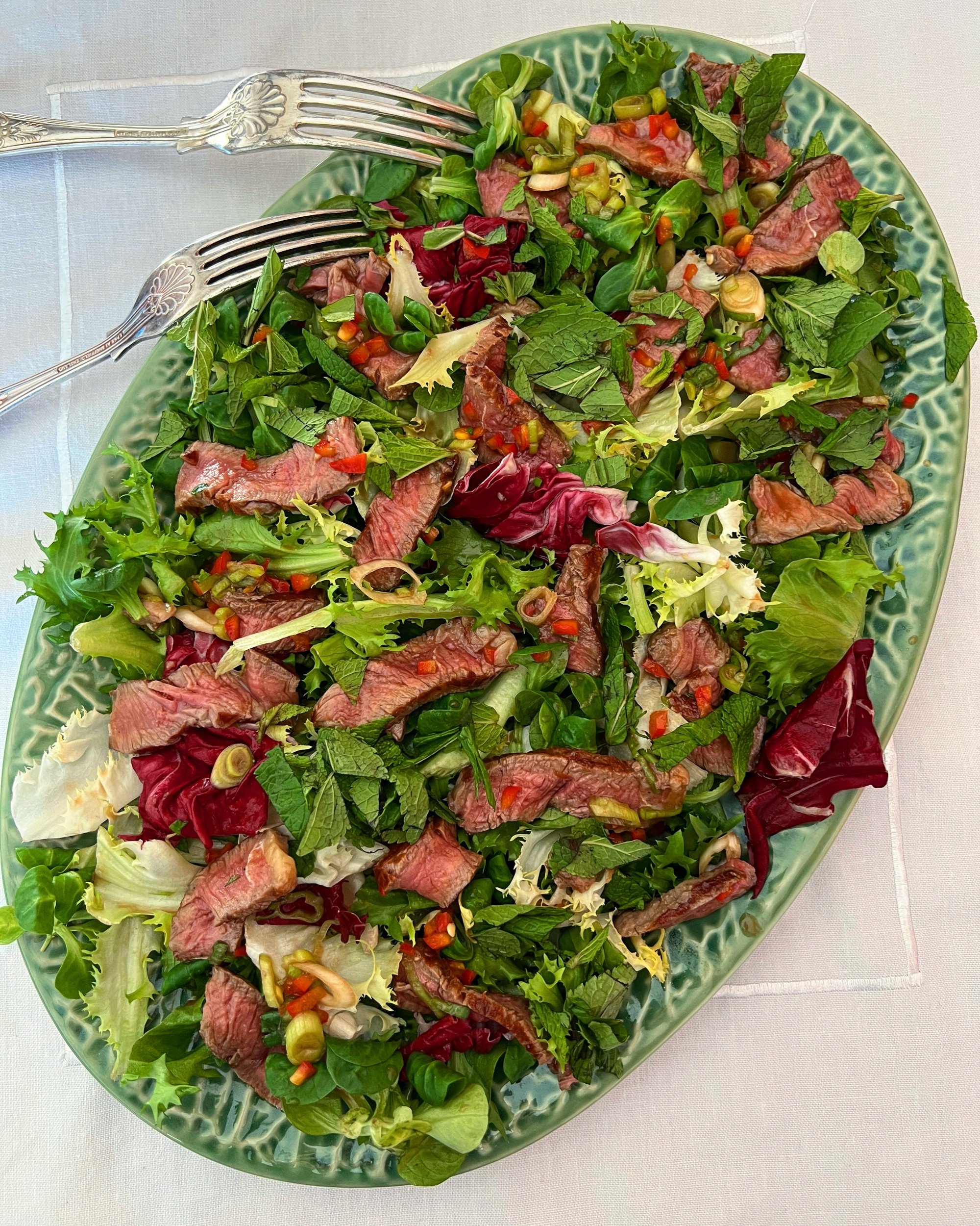 Nigella's Hot and Sour Beef Salad