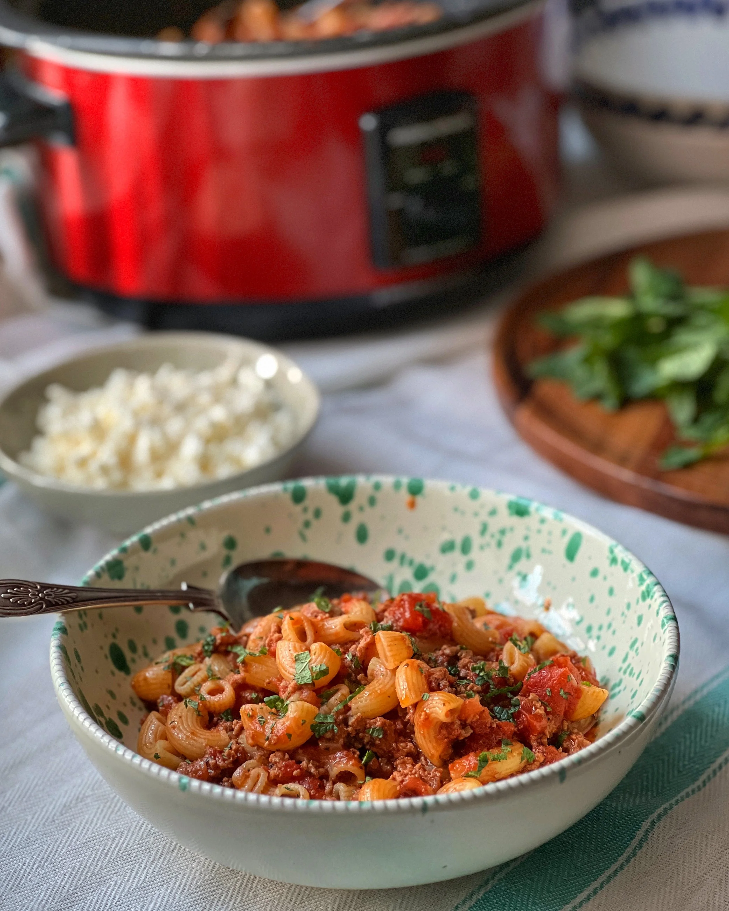 Nigella's Slow-Cooker Lamb and Pasta