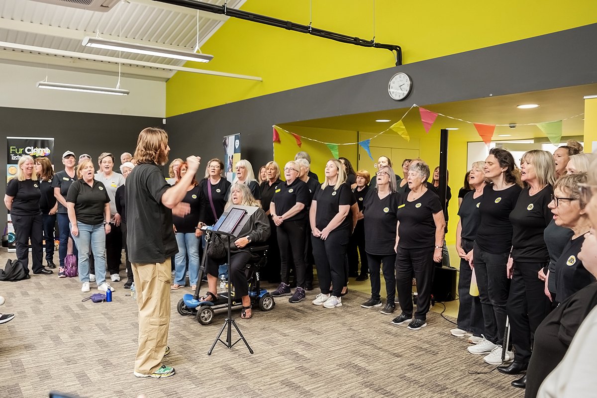 Some great pics from our gig at The Edge in Wigan the other week! 🤩

 Photos by Brian Sayle 

 #supportlocal #localcommunity #localchoir #localvocals #thejoyofsingingtogether #localpeople #yourlocalchoir #localmusicians #localchoirs