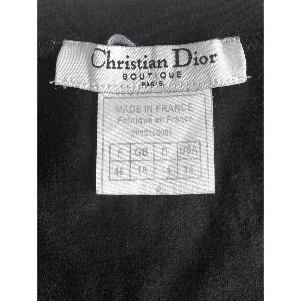 Vintage Black Christian Dior J