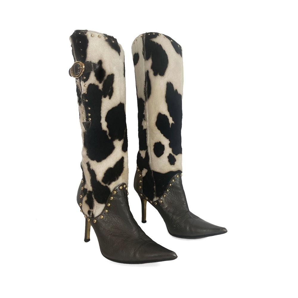 Bottes Derby Dolce & Gabbana BERNINI En Cuir Marron - Taille 44 EU (10 UK/11 US), Neuves Avec Emballage