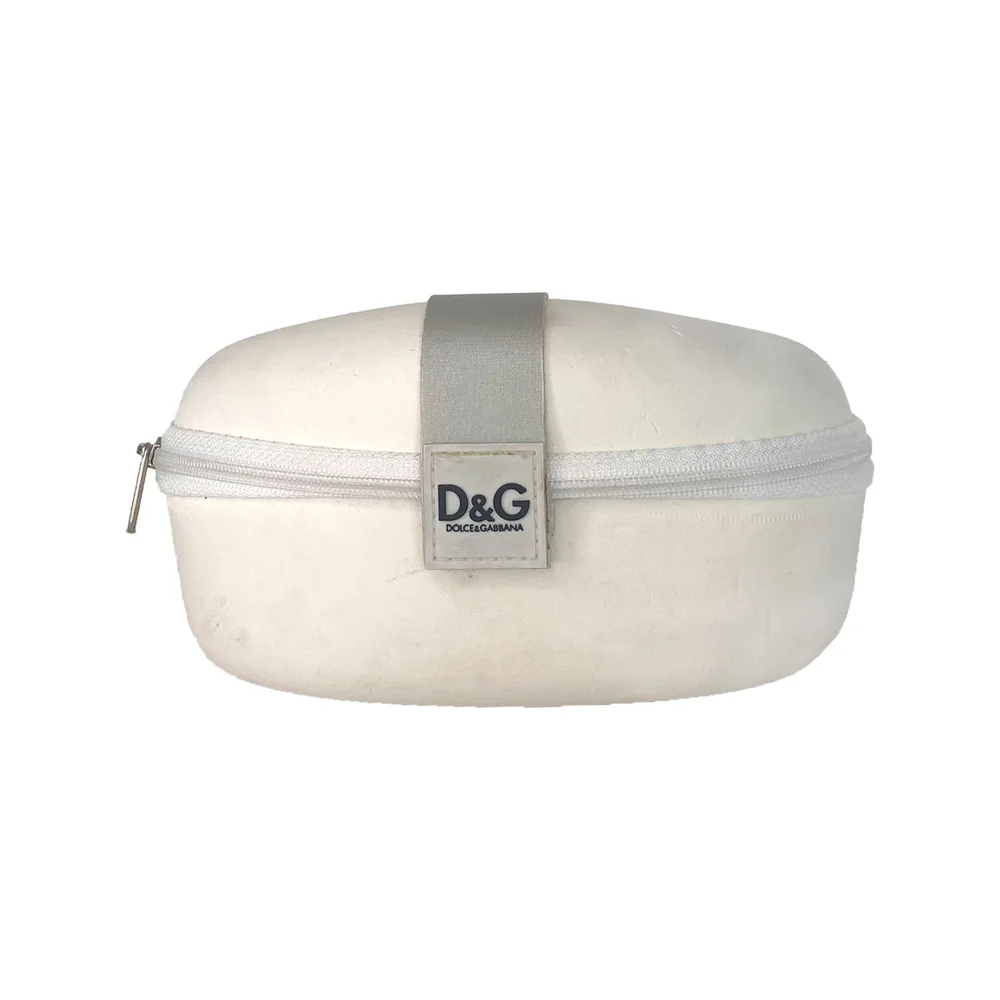 Vintage Dolce&Gabbana Sunglasses w/ Bag and Case Vintage Dolce & Gabbana Brown Tortoise LARGE GOLD LOGO  main image 2