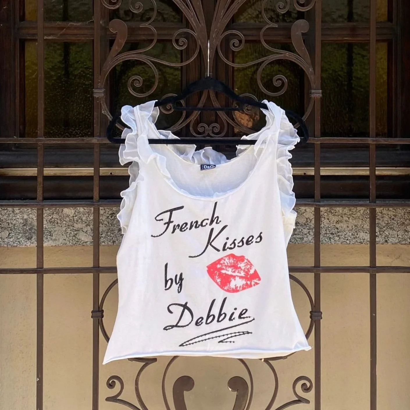 Dolce & Gabbana French Kisses Top — AMO Vintage