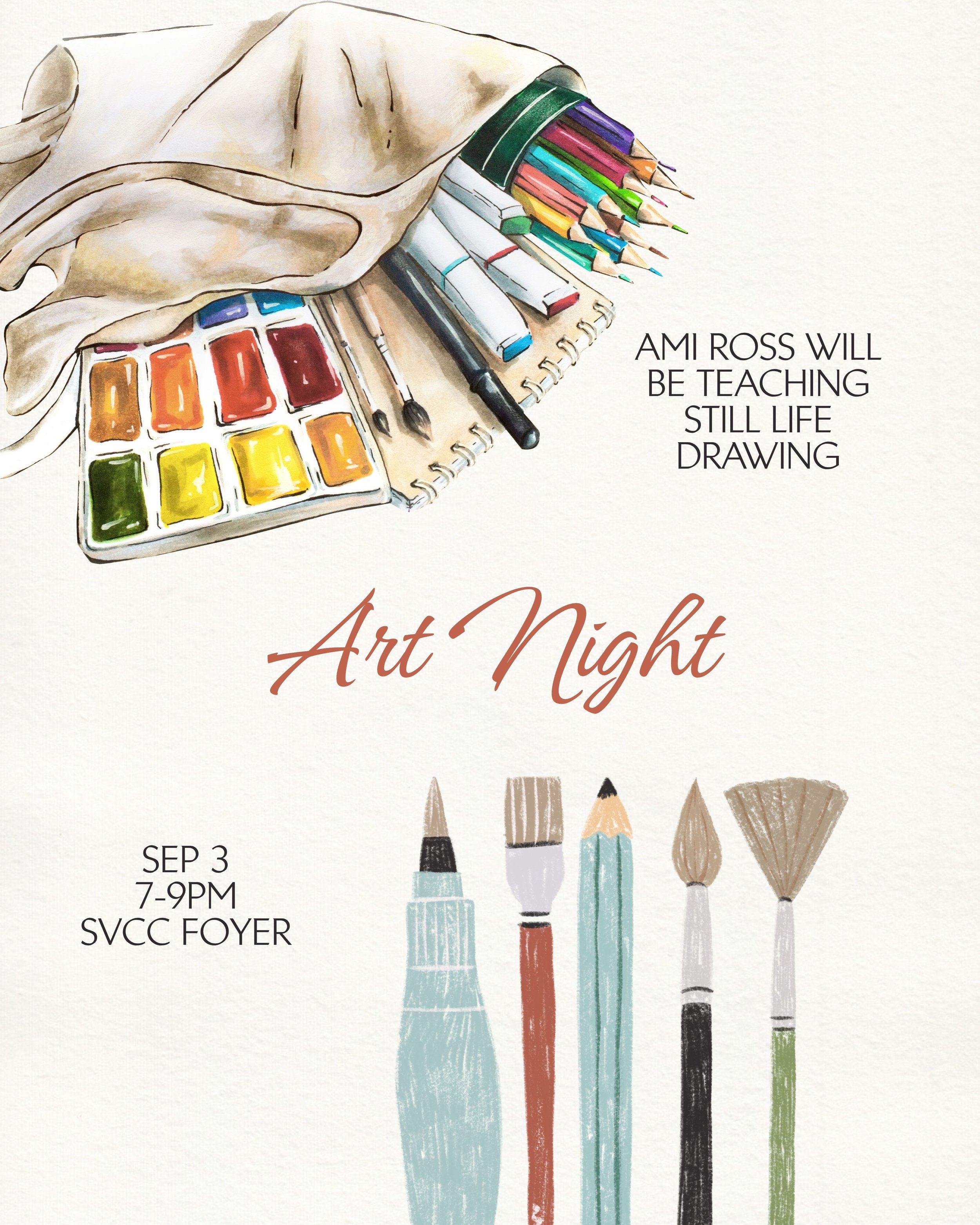 Join Us For Our Next Art Night!