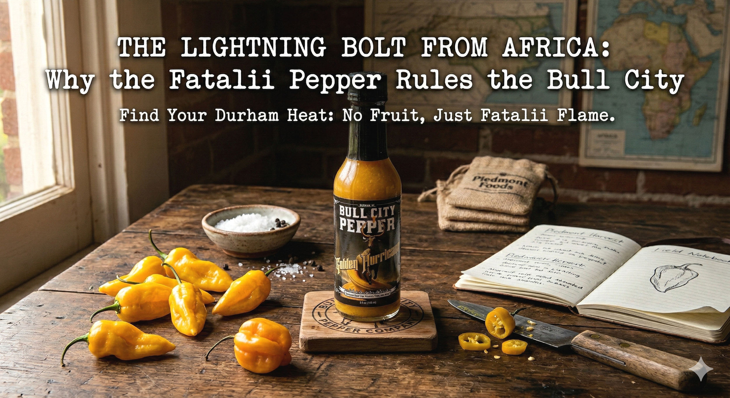 The Lightning Bolt from Africa: Why the Fatalii Pepper Rules the Bull City