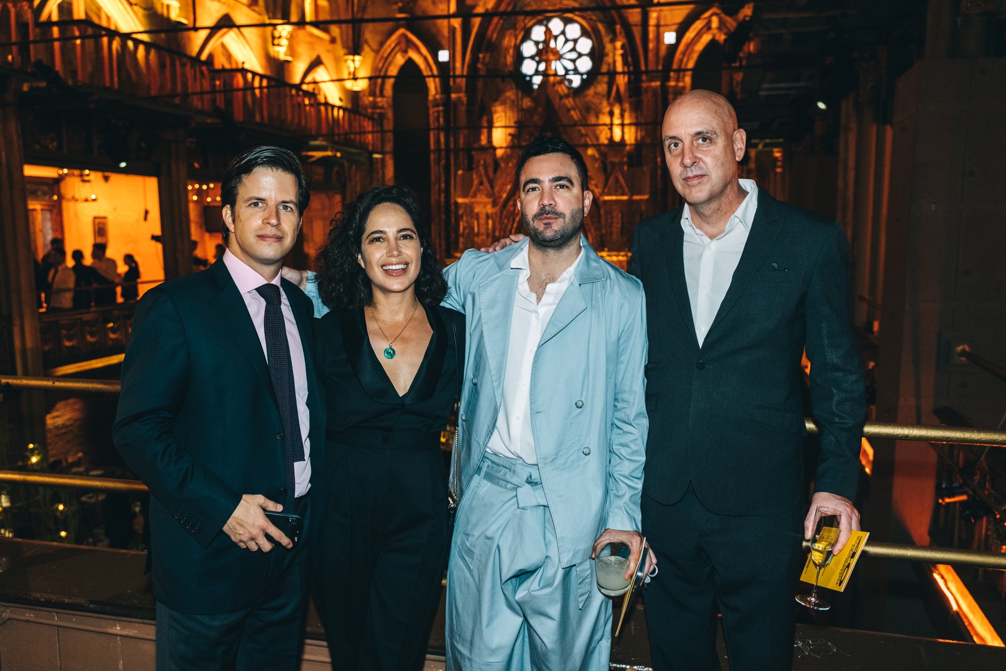 Philippe Petalas, Laura González Fierro, Humberto Moro, Patrick Charpenel