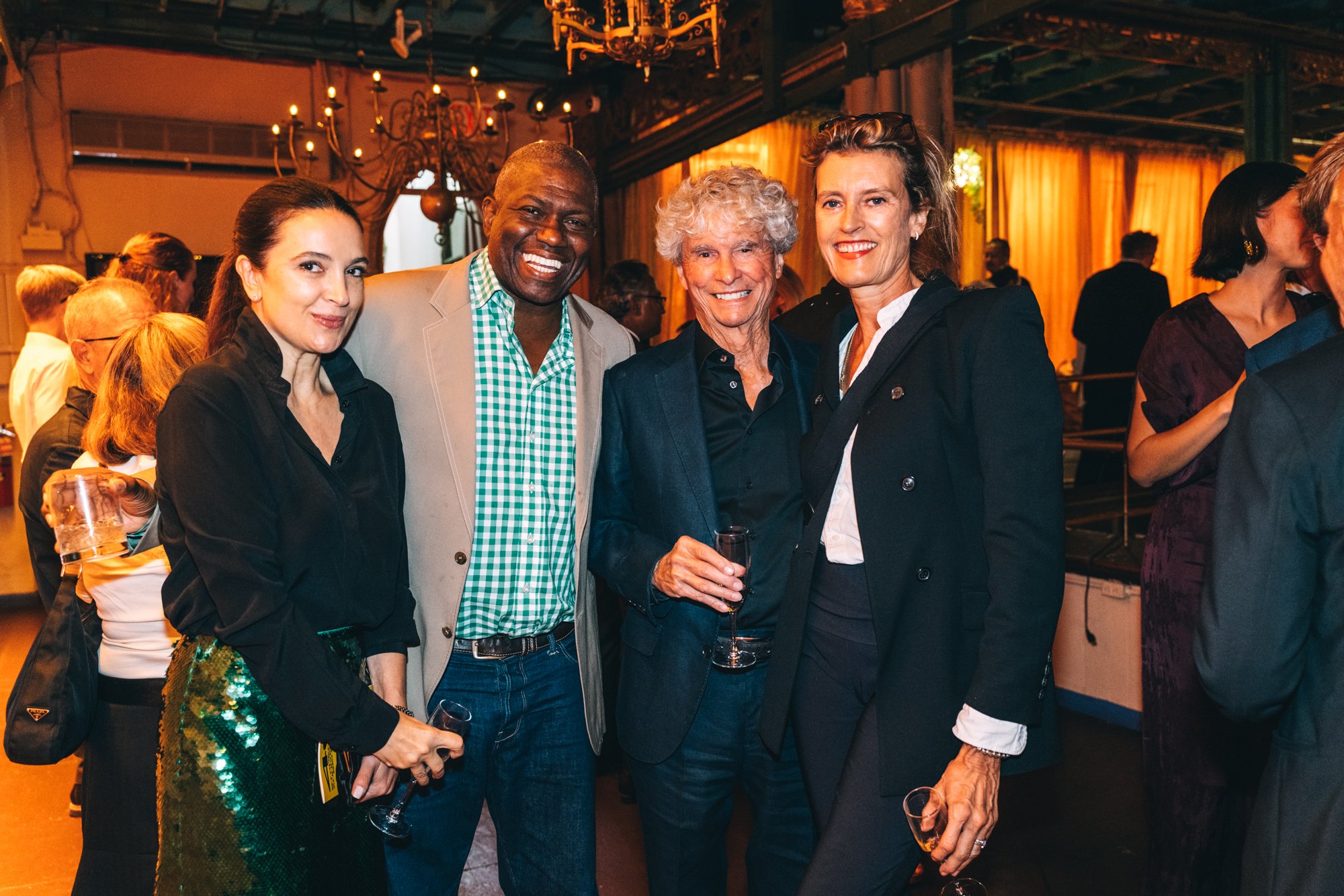 Clarice Tavares, Laurence Carty, Tony Bechara, and Désirée La Valette