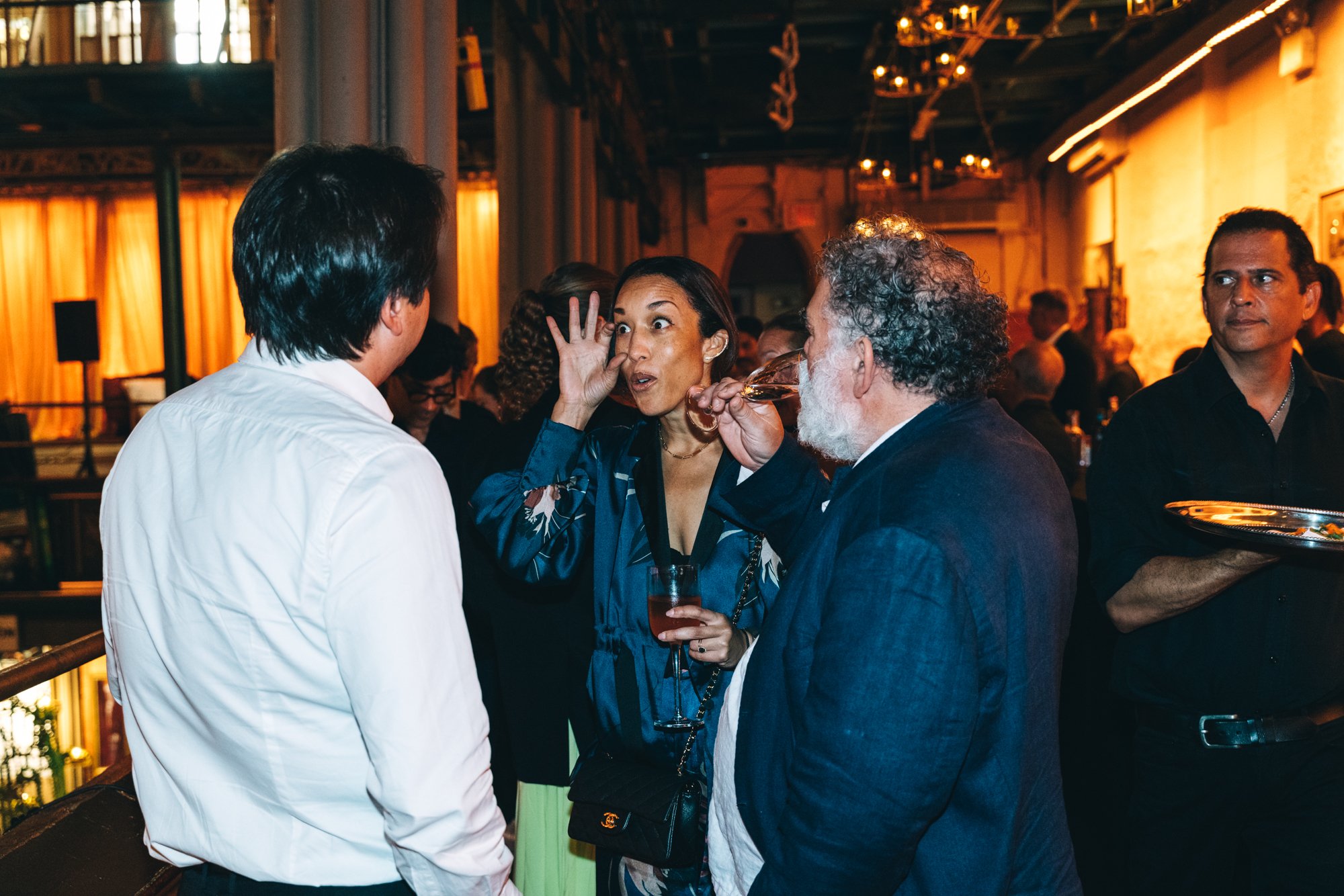 Alexis Johnson and Jorge Pardo with Fernando Yáñez